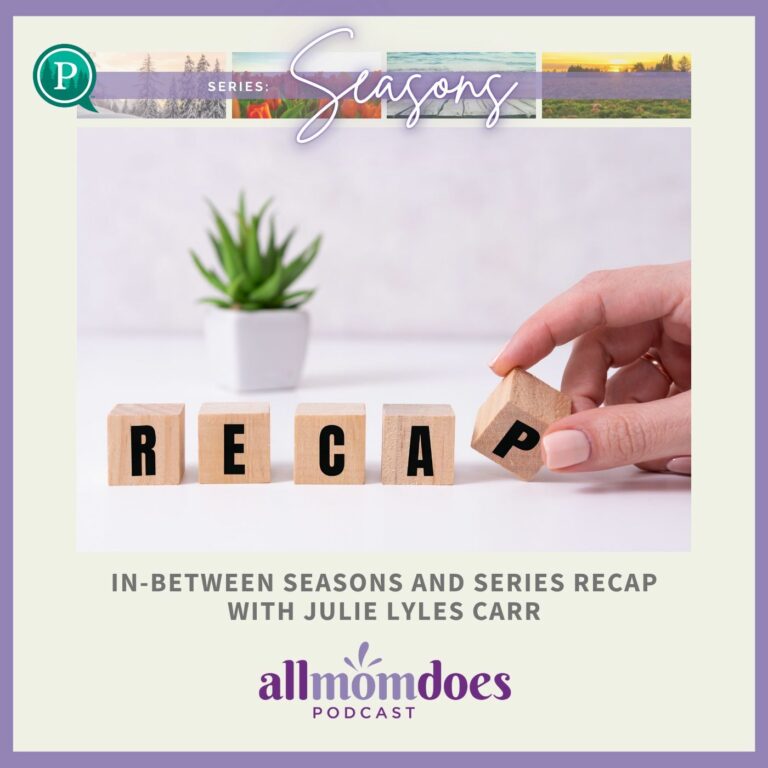 SEASONS: In-Between Seasons and Series Recap with Julie Lyles Carr