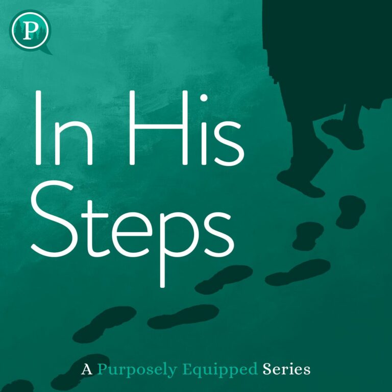 The Next Series on Purposely Equipped is In His Steps: A Holy Week Journey